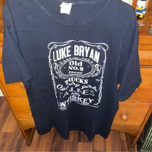 RARE Luke Bryan Country Music Kill The Lights Tour 2016 T-Shirt, Size Xl